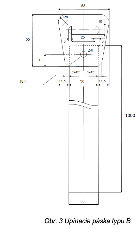Páska Pozinkovaná 1m/30mm